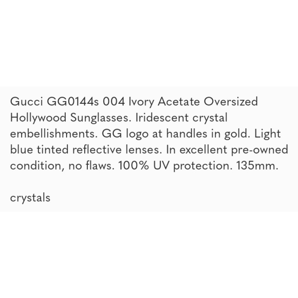 Authentic Gucci Sunglasses - Picture 5 of 6